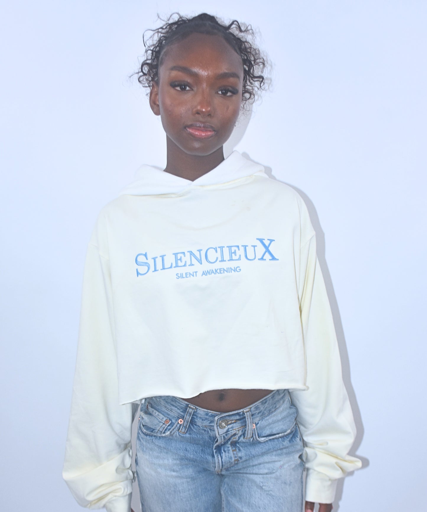 Lume Crop Hoodie Women – Handmade Limited Edition