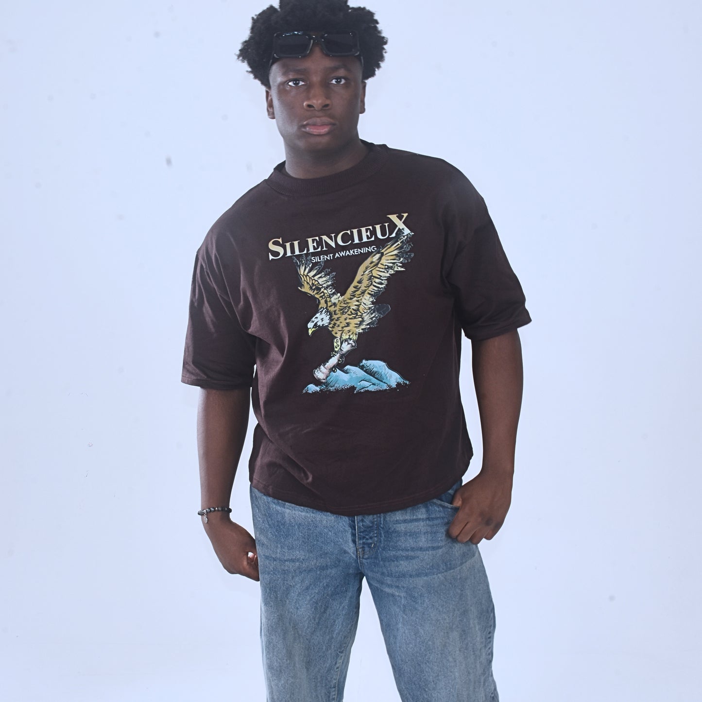 Short Sleeve Brown T-shirt