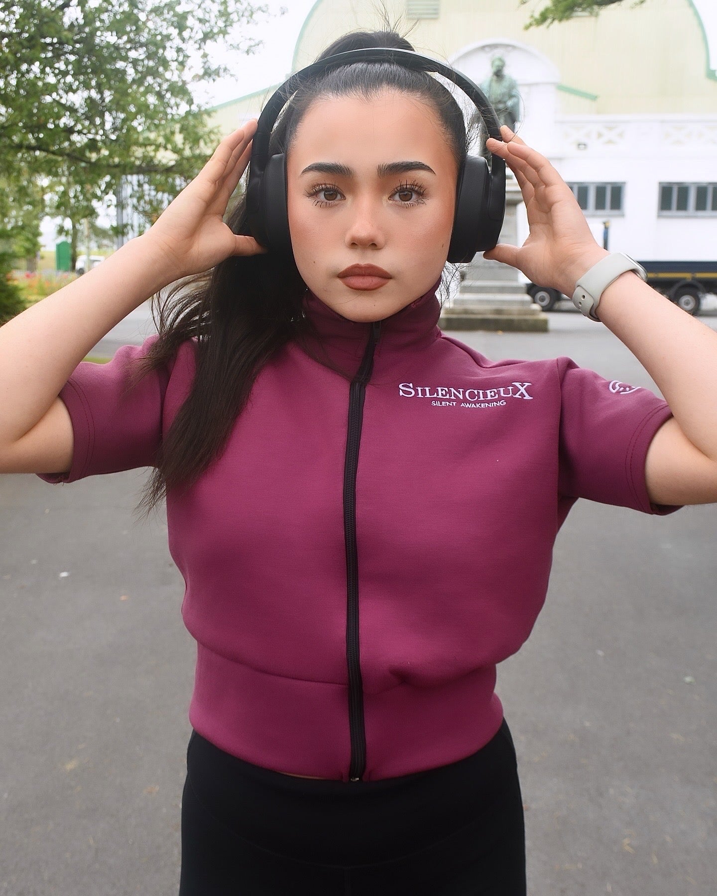 Burgundy Gym Top