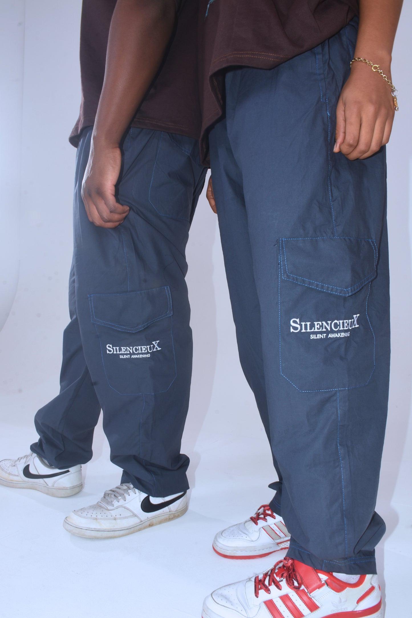 Navy Blue Cargo Men