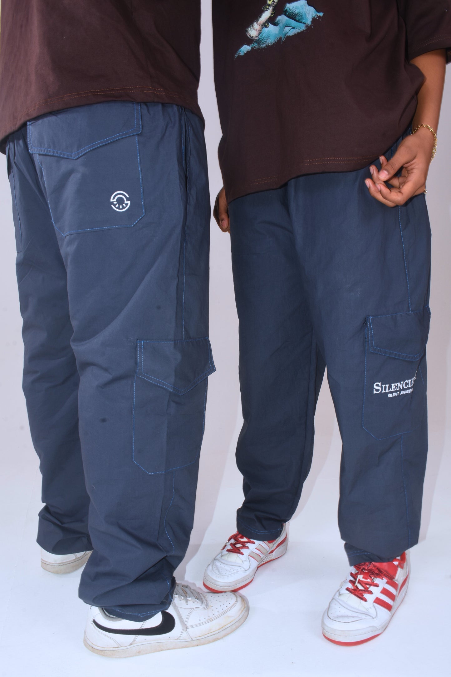 Navy Blue Cargo Men