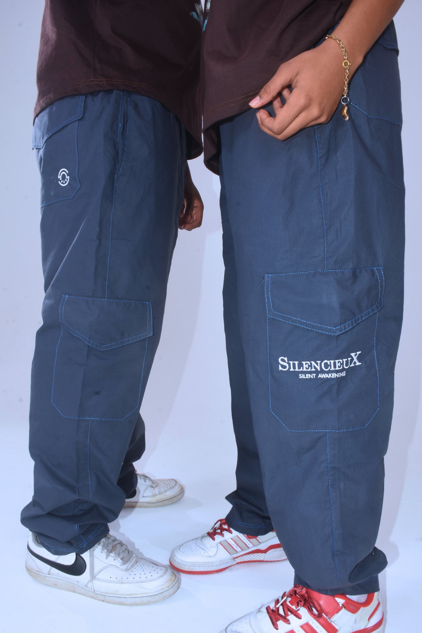 Navy Blue Cargo Men