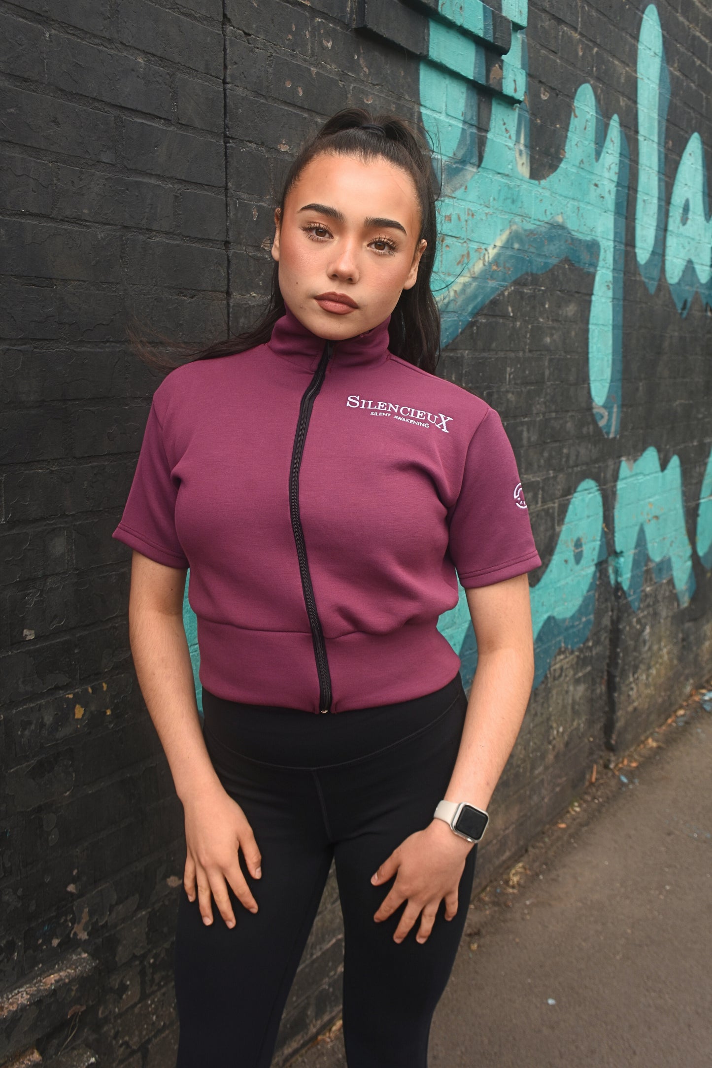 Burgundy Gym Top